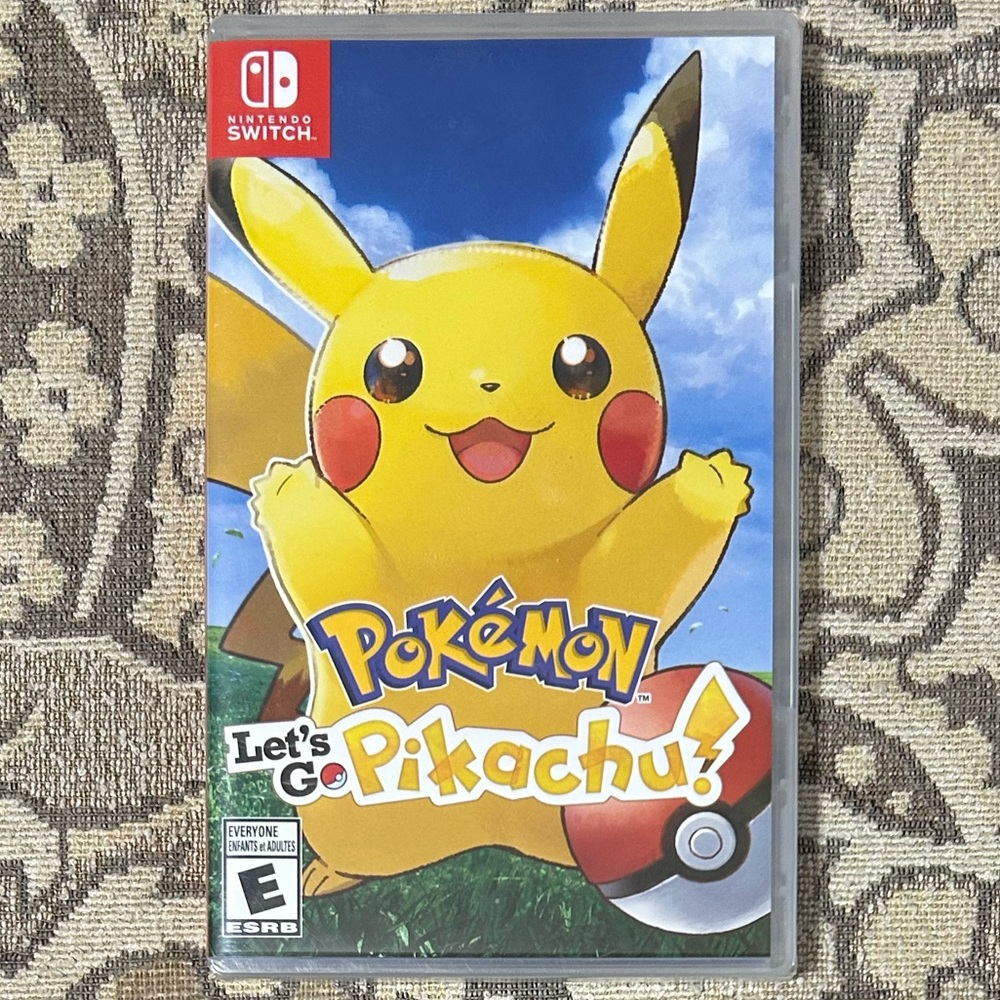 New Nintendo Switch Pokemon Let’s Go Pikachu